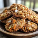 Carrot cake cookies recipe variations with coconut, white chocolate, and pecans